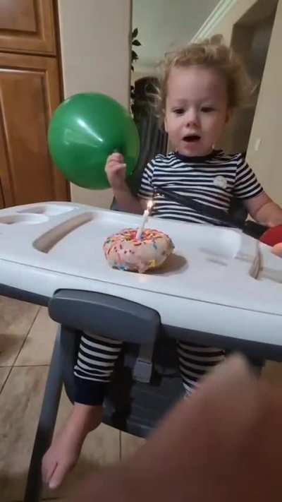 If you close your eyes, it sounds like the baby explodes