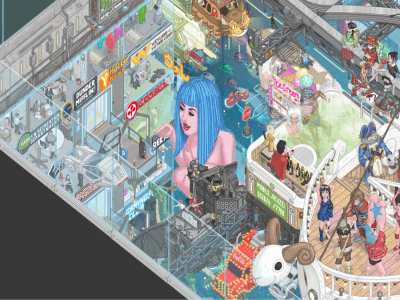 New block #54 (lower floors view, part 2 of 2) in Floor796 project