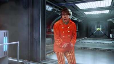 Austin Powers as Commander Shepard