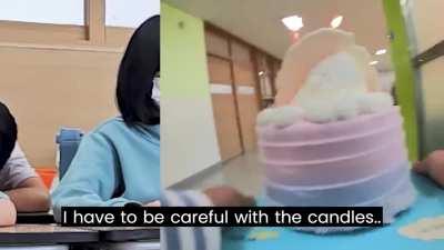 After having 4 surgeries, A Korean girl returns to her school that she dearly missed. But her classmates are busy taking a test..