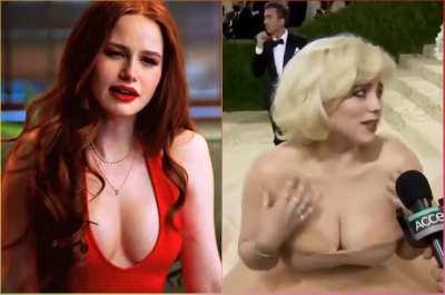 Cleavage Contest: Madelaine Petsch vs Billie Eilish