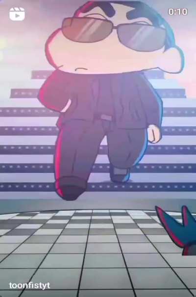 Shinchan in Kartik Aaryan style 😎