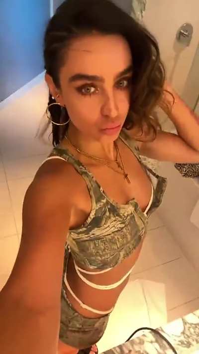 Before her DJ set at LIV Beach - SC July 2025