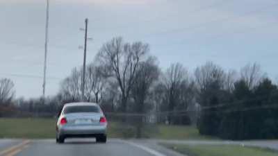 This is the kind of driver that will kill someone....holy damn