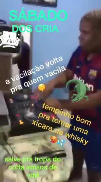 Quase esqueci do sábado dos crias