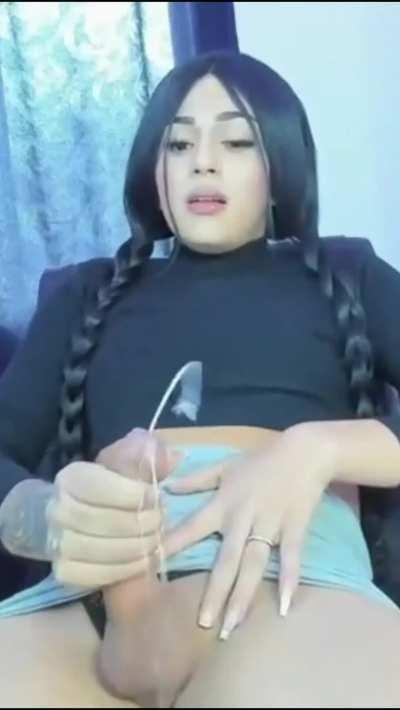 Cumshot Cum Trans Porn GIF by ziggypop