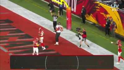 Tom Brady touchdown pass to Rob Gronkowski in the 2nd qtr. Bucs lead Chiefs 14-3