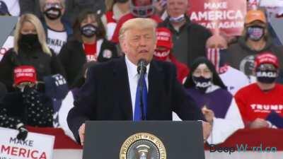 Can you believe what Trump said in his latest speech?!