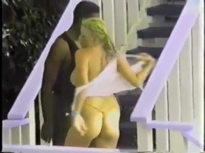 Braided Hottie Busts Out the big Ones