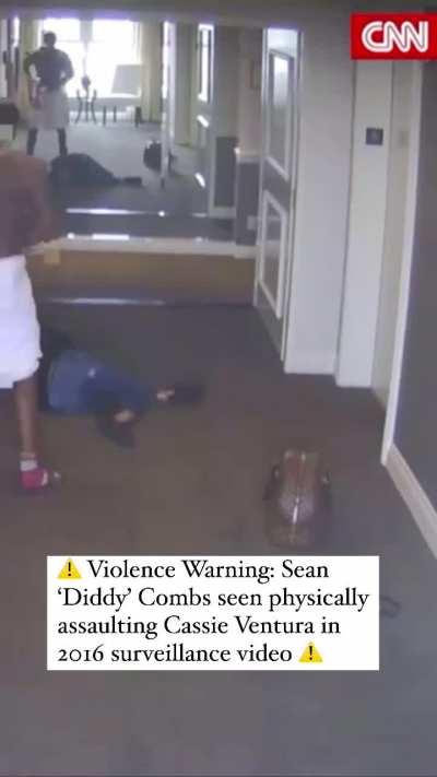 Sean 'Diddy' Combs seen on video assaulting Cassie Ventura in 2016