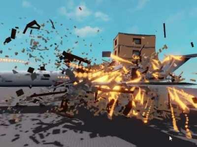 Here's another video of complete destruction! (stop the 9/11 jokes), this tower is actually mine, and has got a lot of pieces! I also have been told by u/DrJosh999 , that speeding up these videos helps it seem not laggy, I can say it worked!