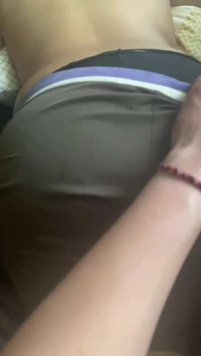 Showing off the wife’s fullbacks