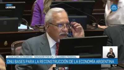 Senador Juan Carlos Romero