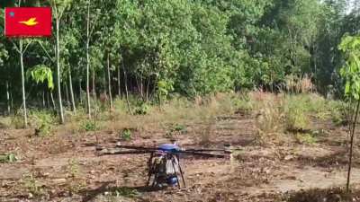 (Myanmar/Burma) New Mon State Party: Anti-Dictatorship drone bomb the Junta's 106th Battalion HQ in Ye Township [February 17; music from source]