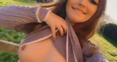 You're damn right im happy! my tits are great!