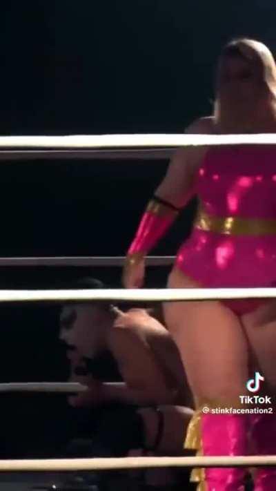 Blair stinkface at the Riot City Rumble