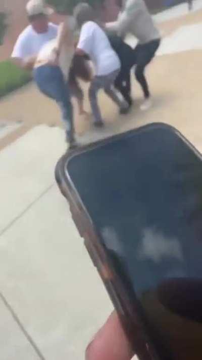 Her mom was right there 