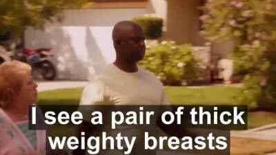 Straight Captain Holt was a problem.