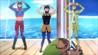 Me and the boys listening to the pillar men theme