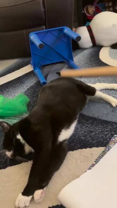 Gift wrap tube bongos