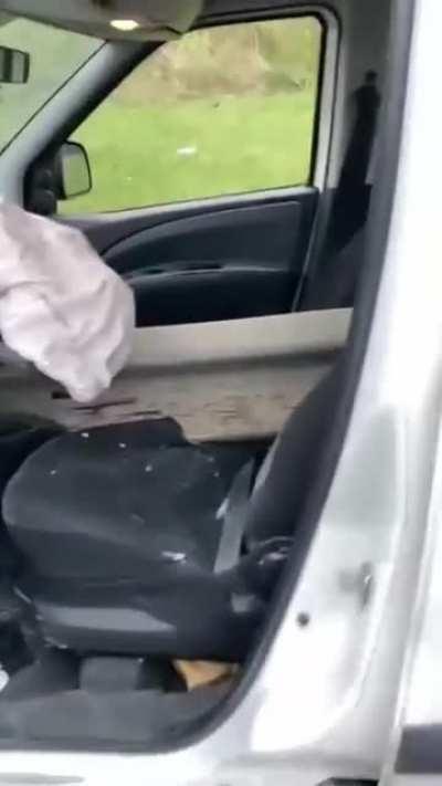 Not still in the car