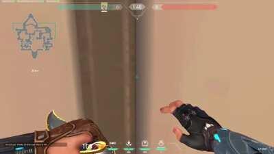 I found a Sova exploit that will shoot an arrow through the floor and open A teleporter.