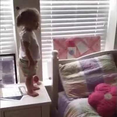 She was so confident