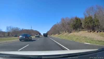 Never knew there was an extra passing lane