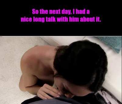 Mom can be very convincing.