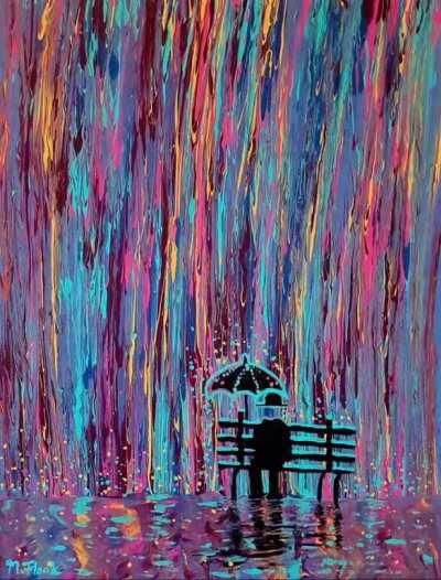 One of my acrylic painting, Animated.