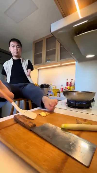 He be doing all the things without hands, I feel useless.