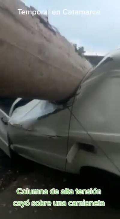 Temporal en Catamarca