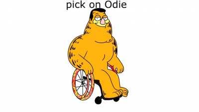 pick on odie