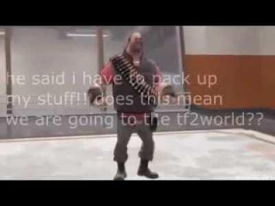 guys my dad got the tf2 heavy item the eviction notice in real life!!!! how epical!