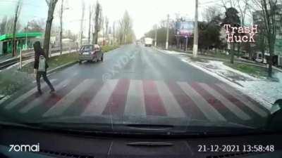 Take this dude license immediately