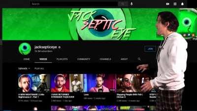 I call this the 'subscribe to jacksepticeye' meme