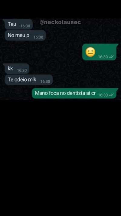 Acho que foi outro tipo de anestesia 