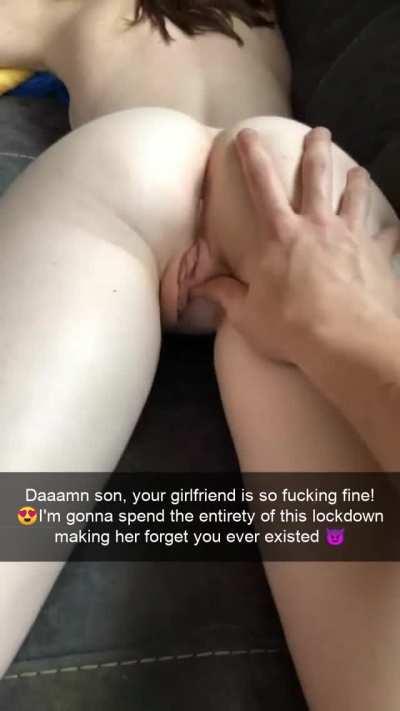 The first snap you got, back when lockdown started.. [Gf/Father]