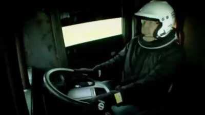 Vettel crashes into boards (Monza 2020)