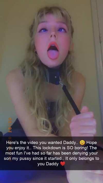 The denial has been the hardest you've ever experienced.. And it's gonna get worse 😘 [Gf/Father]