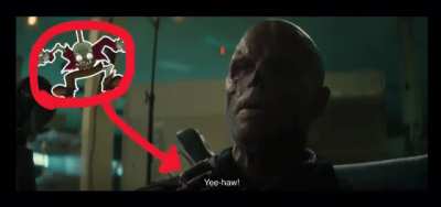 Bungee zombie caught in action