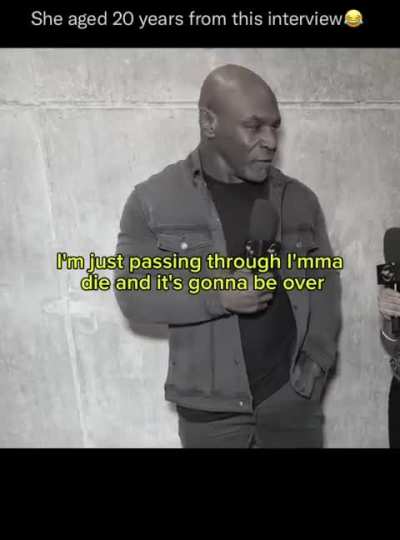 Mike hits hard even when he speaks