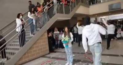 She rejected his proposal in front of whole school 😭