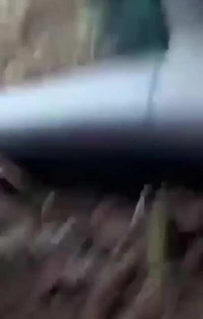 Lighting/shooting fireworks in a moving car