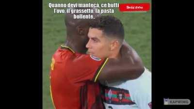 Luka e Cristian e la cucina tradizionale.