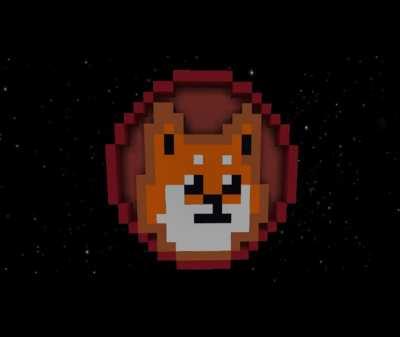 I made a SHIB coin for an upcoming add in Minecraft, what do you think?