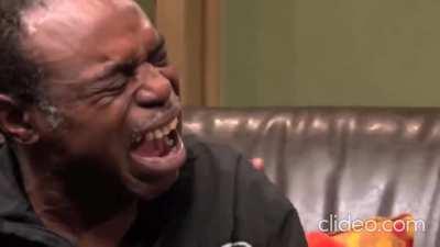 Me when TIX took off his sunglasses: