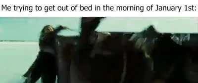 I love New Year's Eve, drinks all around!