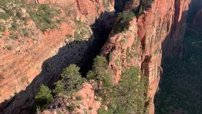Angels Landing hike, May, 2023