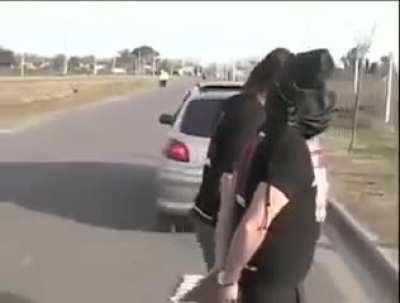 Trying to escape these handcuffs....( maybe NSFW)